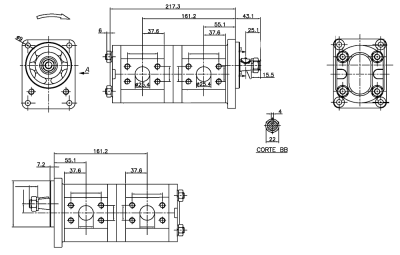 ANALOGUE FOR 1PF2G330/020/020RC07MSK, 1PF2G330/020RC07MSK + 1PF2G330/020LN07MHL, 363201 00, 363238 00